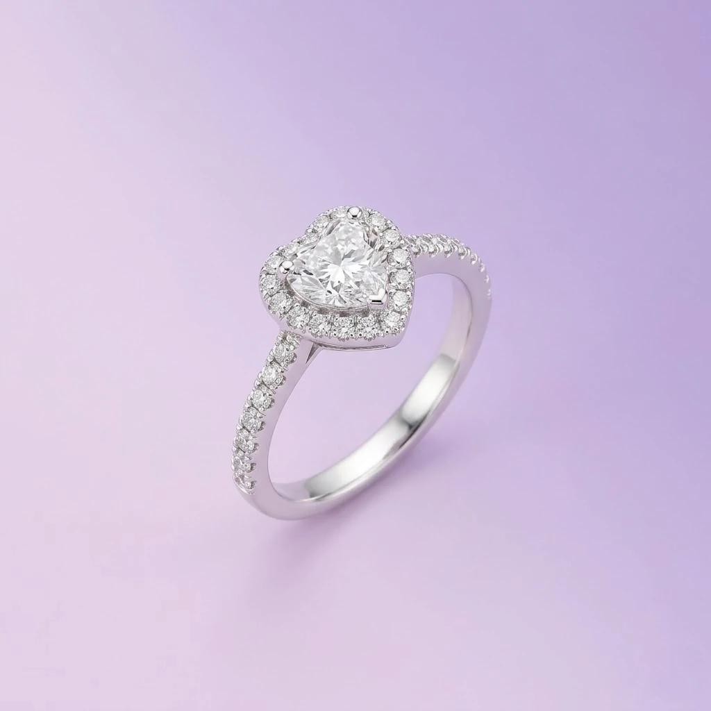 Nhẫn Tinh Ái Thánh Tâm bạc S925 PIKI Jewelry
